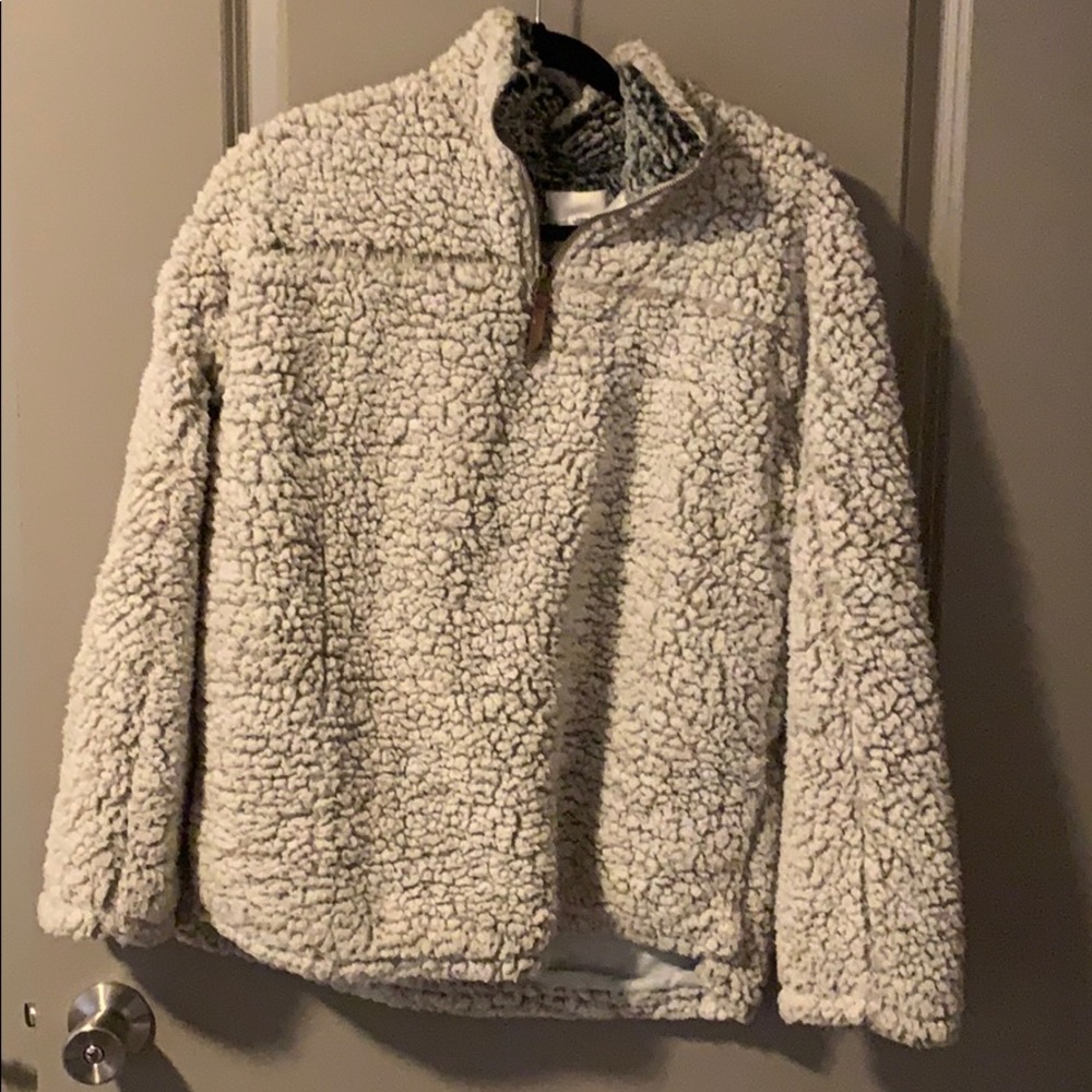 Fluffy jacket